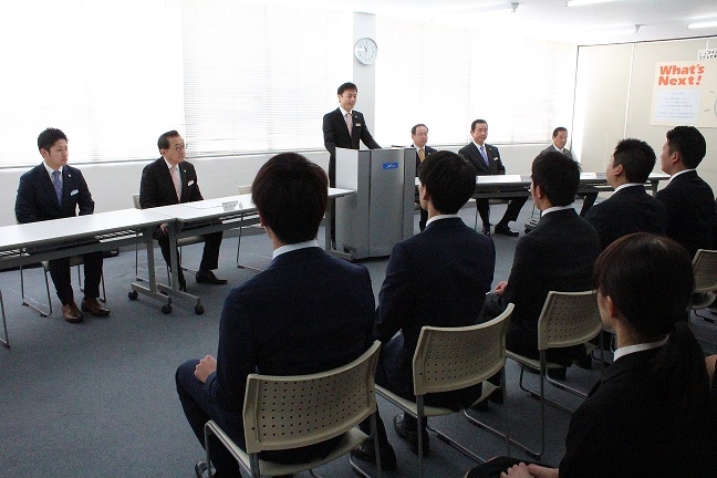 ★2019年度入社式が行われました★
