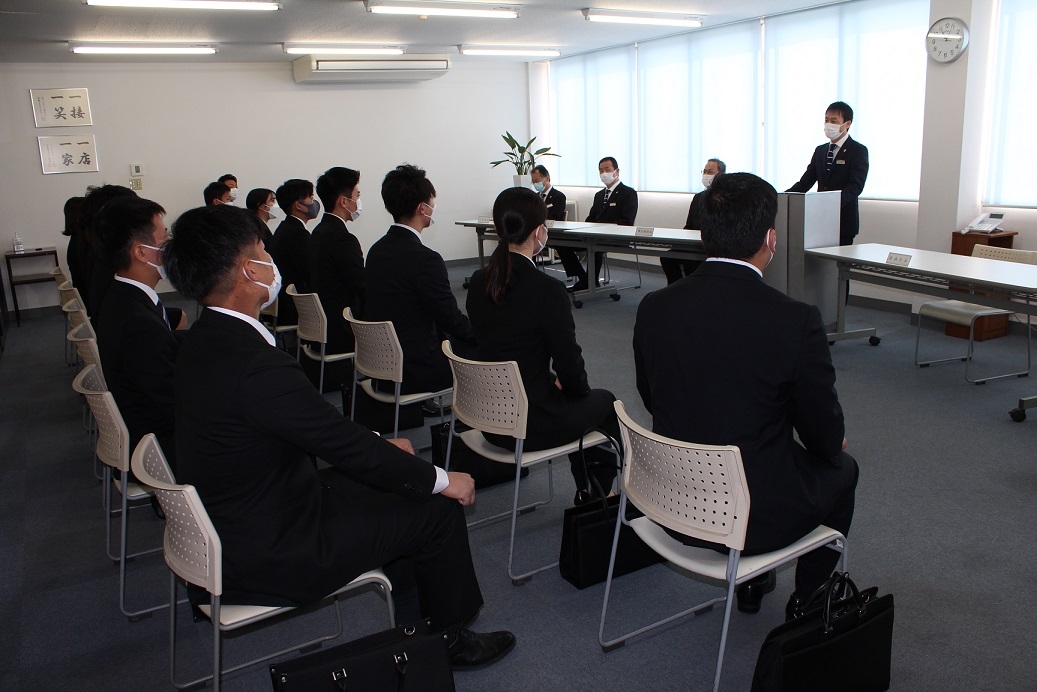 ★2022年度年度入社式が行われました★