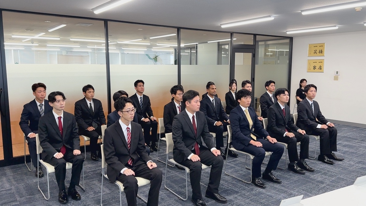 ★ネッツトヨタ山陽 内定式を開催しました！★